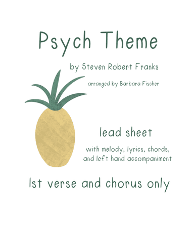 Psych Theme (arr. Barbara Fischer)