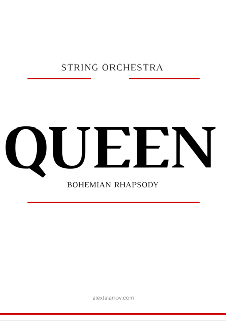 Bohemian Rhapsody (arr. Alex Talanov)