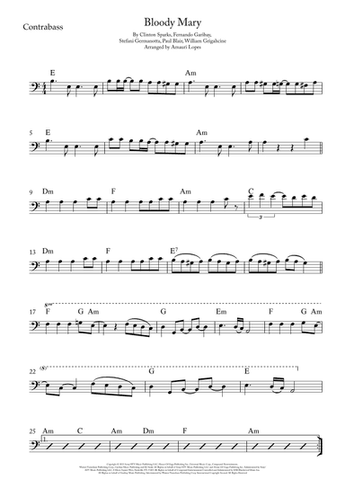 Bloody Mary (arr. Amauri Lopes)