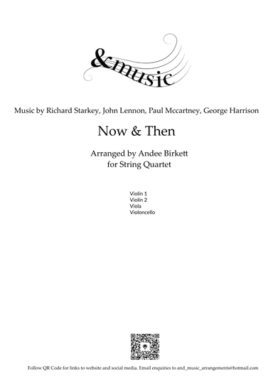 Now And Then (arr. Andee Birkett)