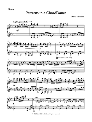 Patterns in a ChordDance