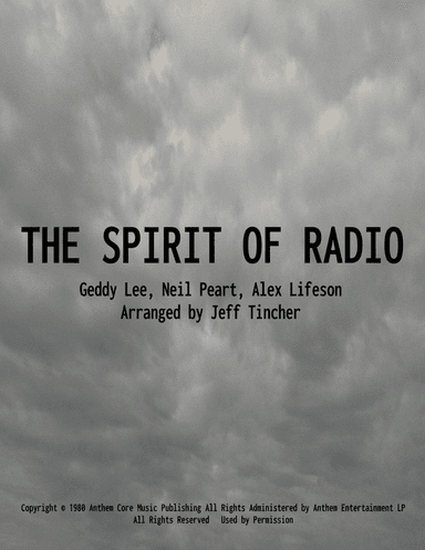 The Spirit Of Radio (arr. Jeff Tincher)