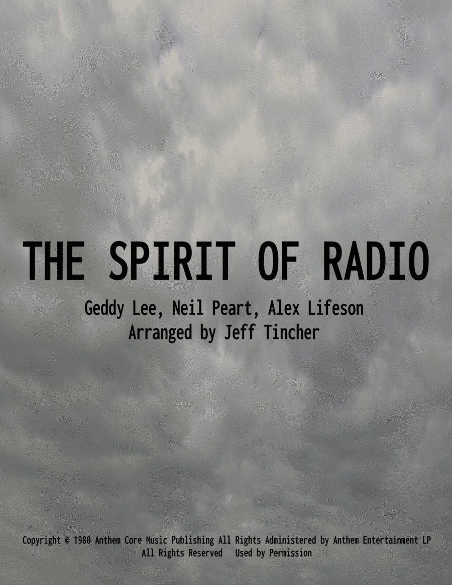 The Spirit Of Radio (arr. Jeff Tincher)