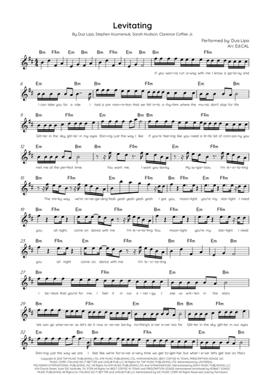 Levitating (arr. Ed.CAL)