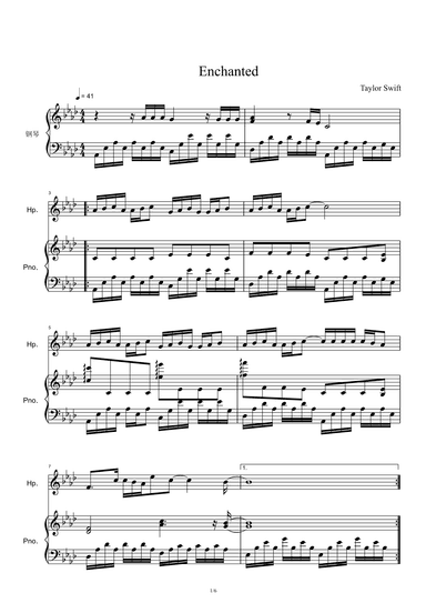 Enchanted (arr. Taylor Swift)