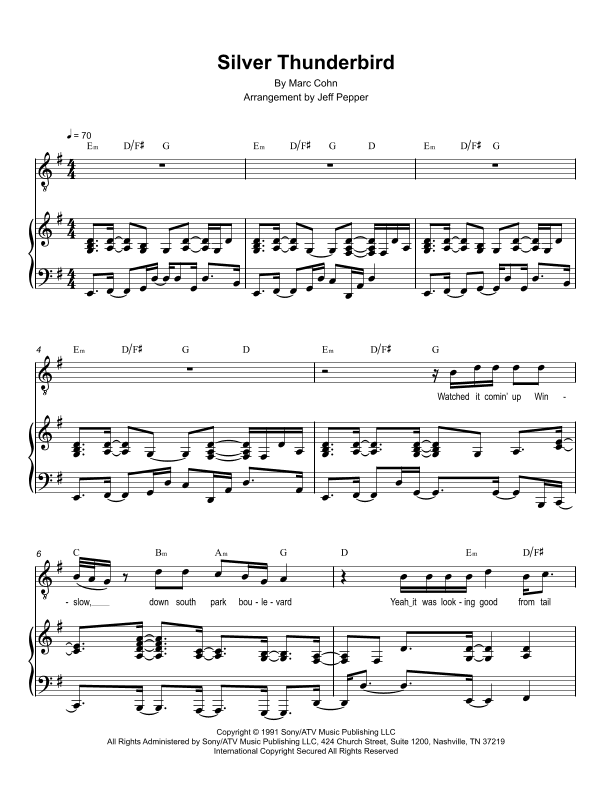 Silver Thunderbird (arr. Jeff Pepper)