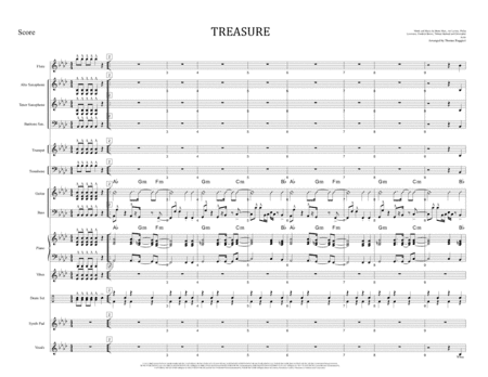 Treasure (arr. Thomas Ruggieri)