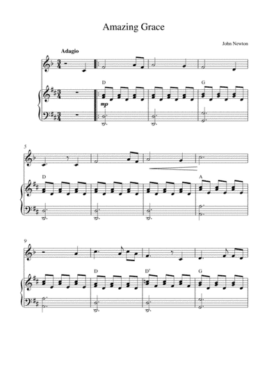 Amazing Grace (arr. Kaiserin Rebecca)