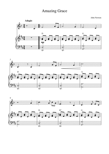 Amazing Grace (arr. Kaiserin Rebecca)