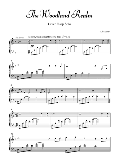 The Woodland Realm - Fantasy Music for Harp