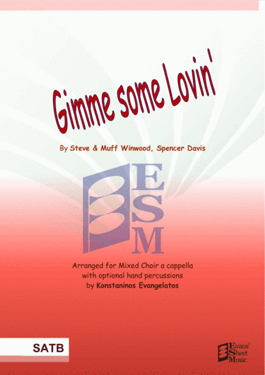 Gimme Some Lovin' (arr. Konstantinos Evangelatos)
