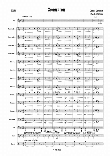 Summertime (arr. Dag Henrik Pedersen)