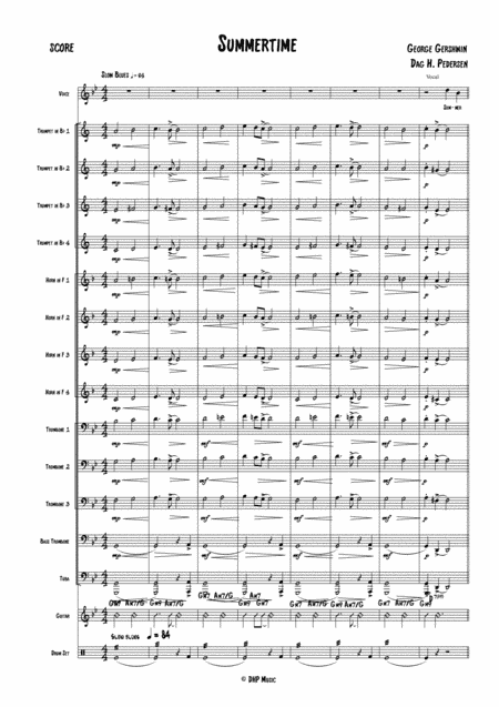 Summertime (arr. Dag Henrik Pedersen)