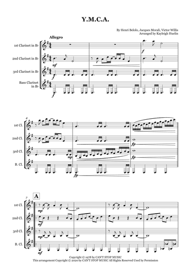 Y.m.c.a. (arr. Kayleigh Huelin)