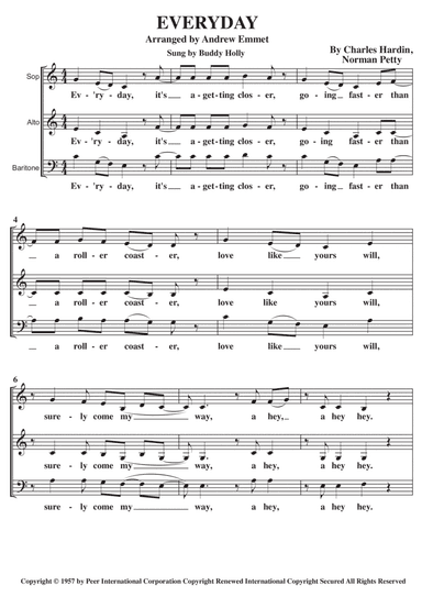Everyday (arr. Andrew Emmet)