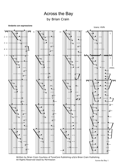 Across The Bay (arr. KVN)