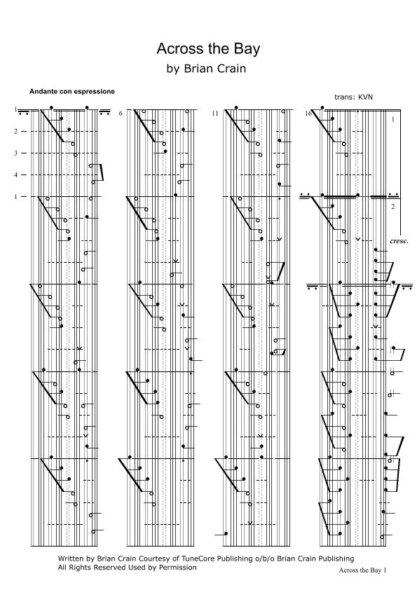Across The Bay (arr. KVN)
