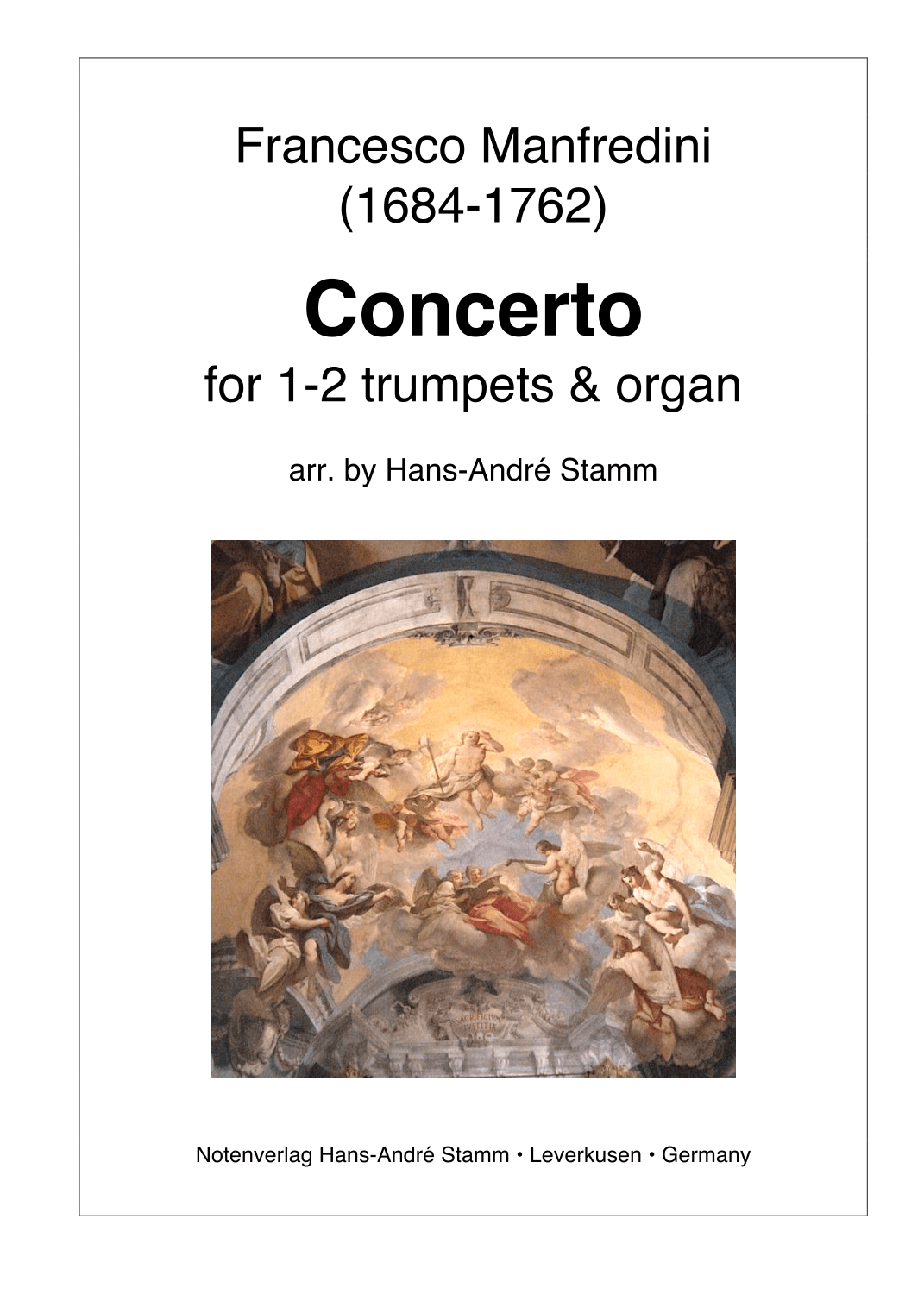 F. Manfredini - Concerto for 1-2 trumpets & organ (arr. Hans-André Stamm)