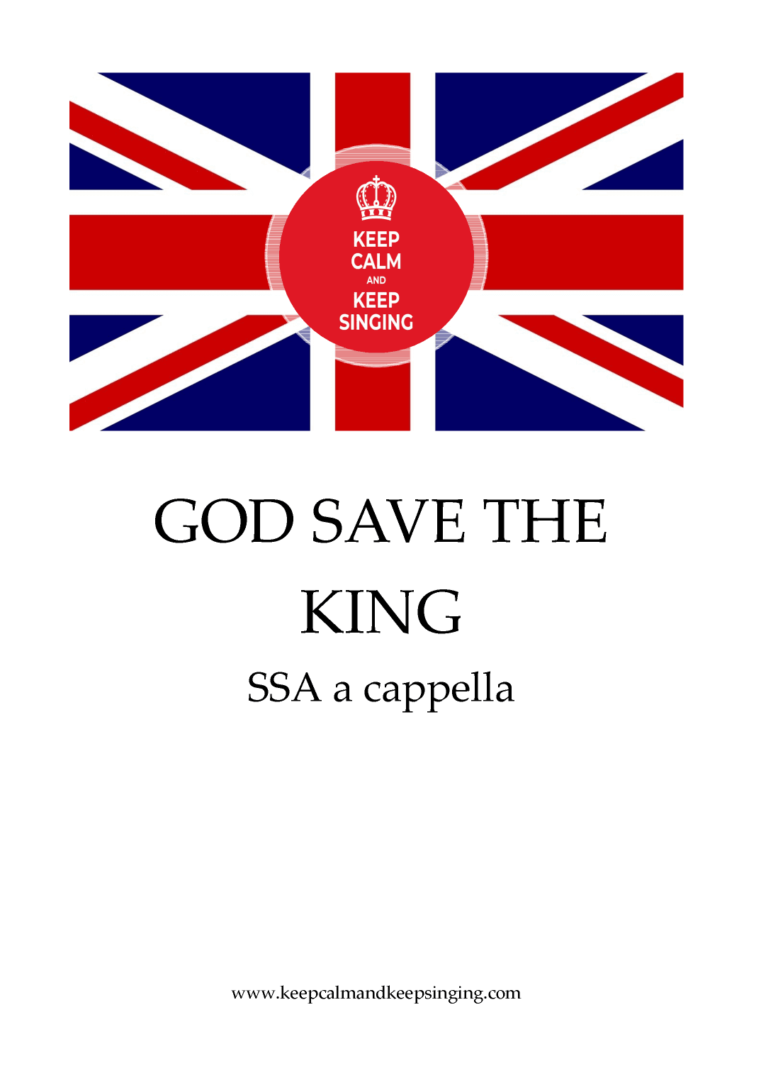 God Save the King (UK National Anthem) SSA (arr. Debbie Warren)