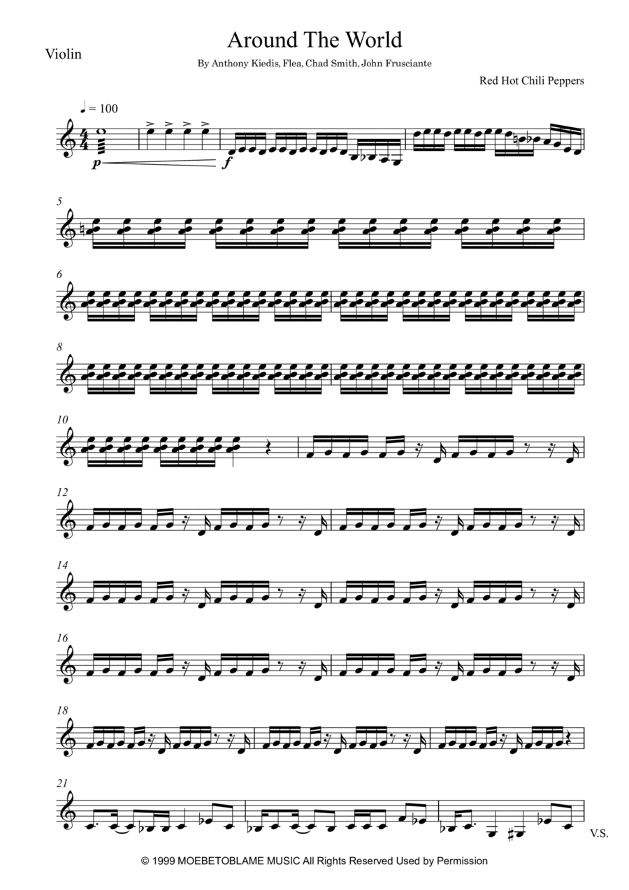 Around The World (arr. André Laitano)