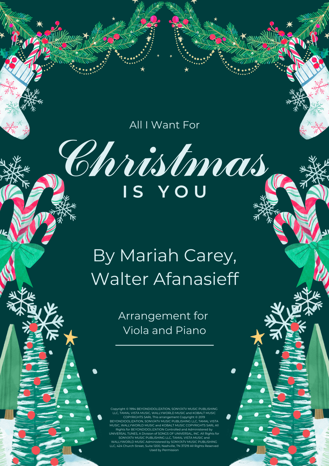 All I Want For Christmas Is You (arr. Gispert)