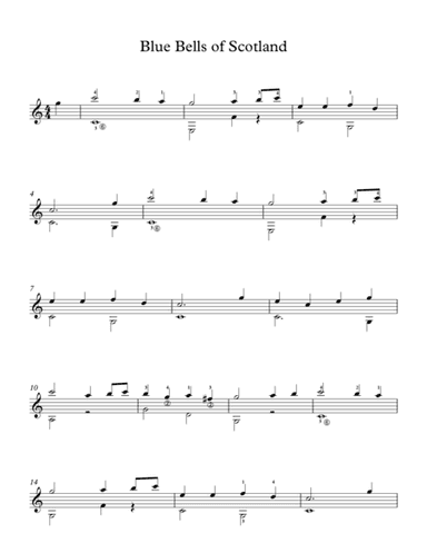 Blue Bells of Scotland - Traditional Scottish Songs (arr. Milan Mitic)