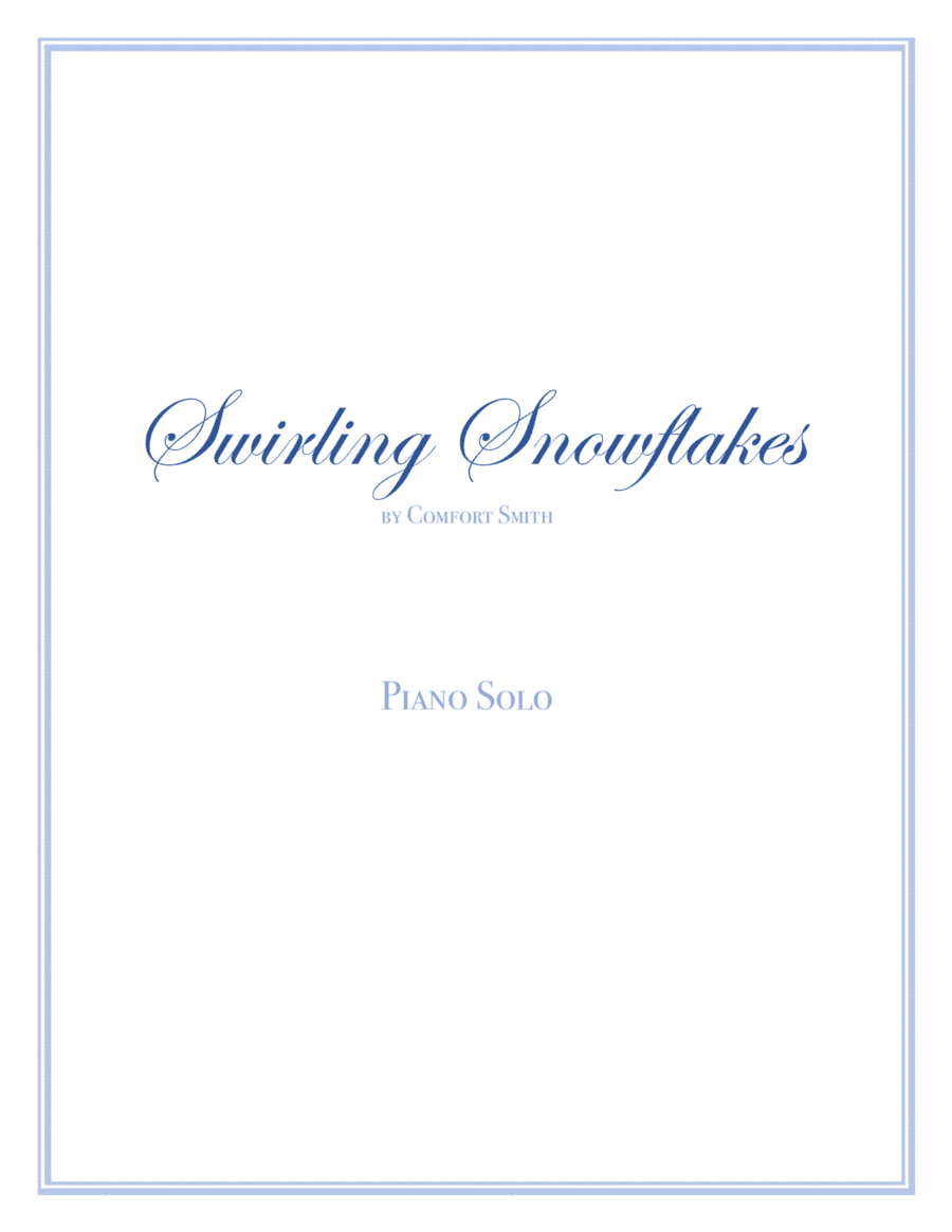 Swirling Snowflakes