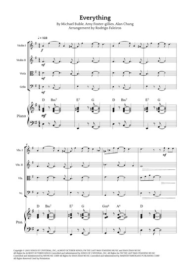 Everything (arr. Rodrigo Faleiros)