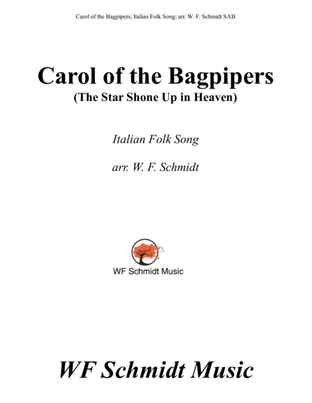 Carol of the Bagpipers (arr. W. F. Schmidt)