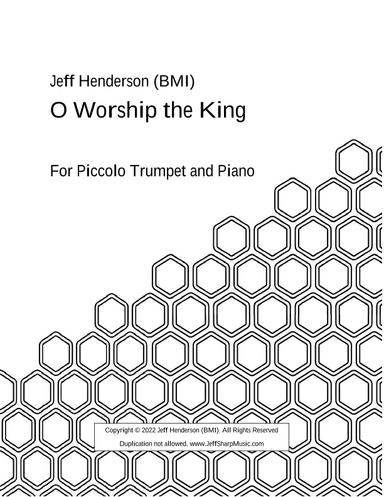 O Worship the King (arr. Jeff Henderson)