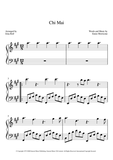 Chi Mai (arr. Irina Rolf)