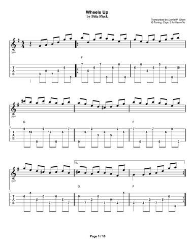 Wheels Up (arr. Daniel P. Grant)