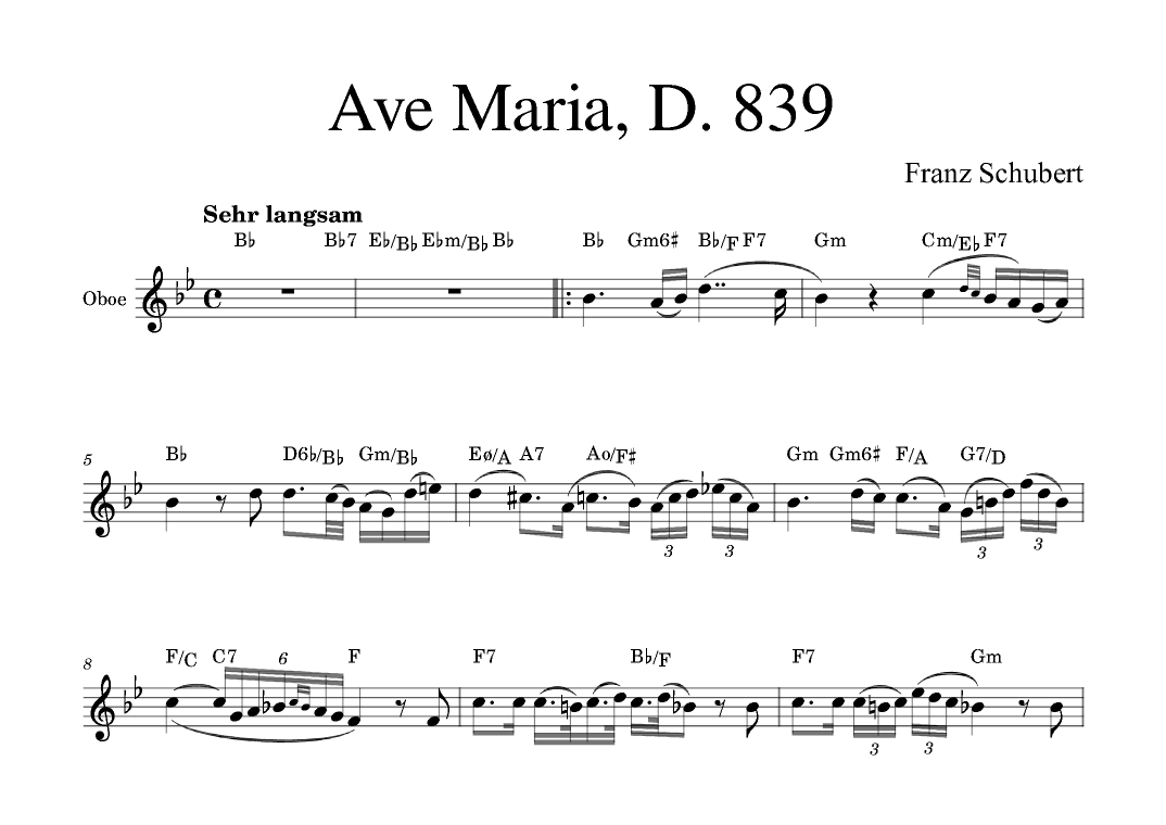 Ave Maria (arr. Golden Skull Editions)
