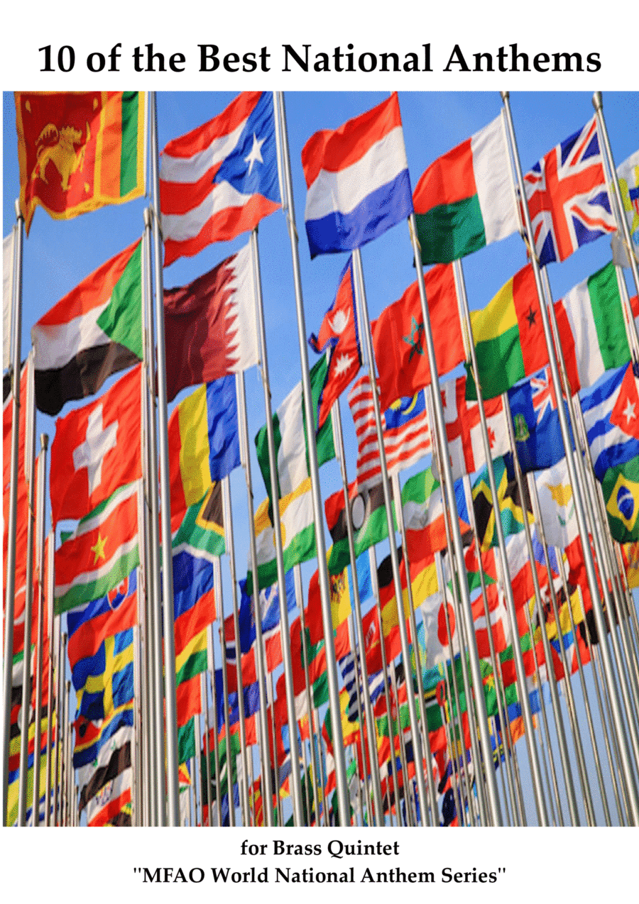 10 of the Best National Anthems for Brass Quintet (arr. Keith Terrett)
