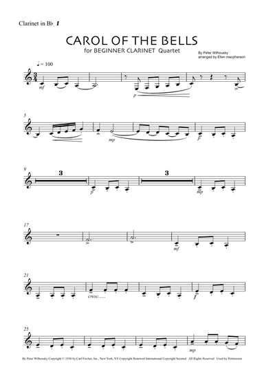 Carol Of The Bells (arr. Ellen Macpherson)