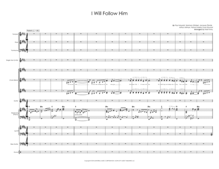 I Will Follow Him (i Will Follow You) (arr. Matt Amy)