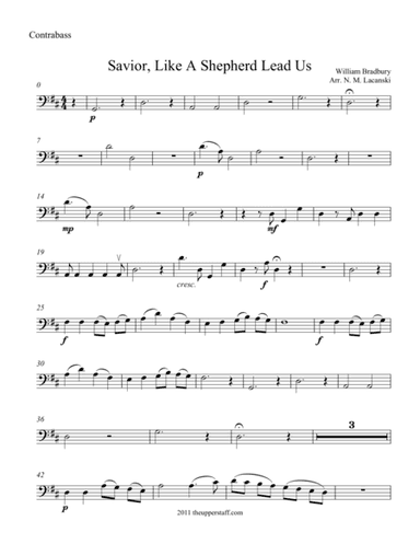 Savior Like a Shepherd Lead Us (arr. Nick Lacanski)
