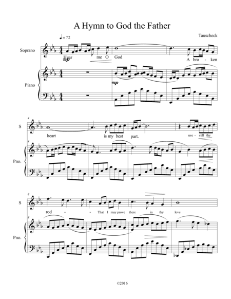 A Hymn to God the Father