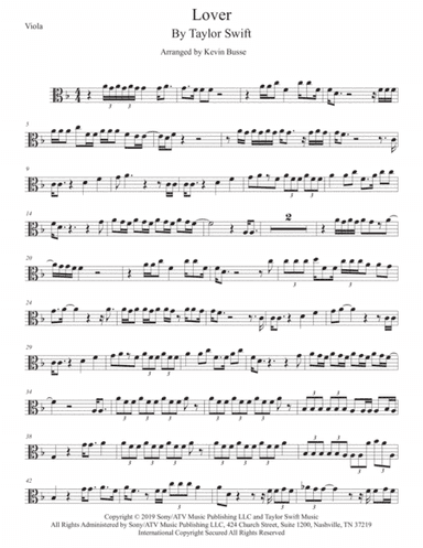 Lover (arr. Kevin Busse)