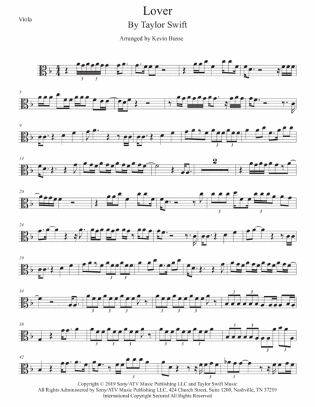 Lover (arr. Kevin Busse)