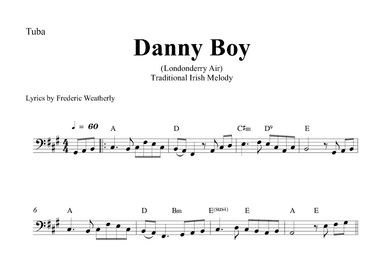 Danny Boy (Londonderry Air) (arr. Gabriel Oliveira)