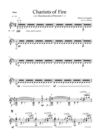 Chariots Of Fire (arr. Andrew Howes)