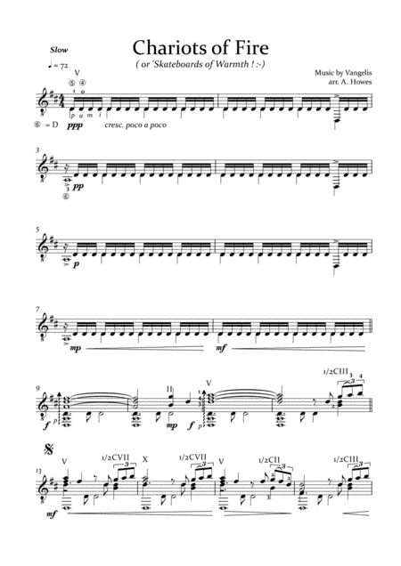 Chariots Of Fire (arr. Andrew Howes)