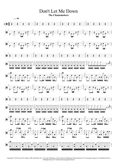 Don't Let Me Down (arr. Cyril Mayer)