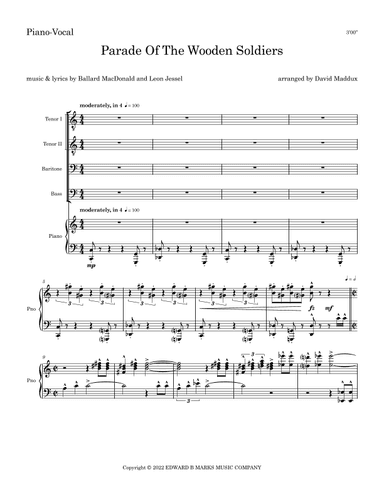 Parade Of The Wooden Soldiers (arr. David Maddux)