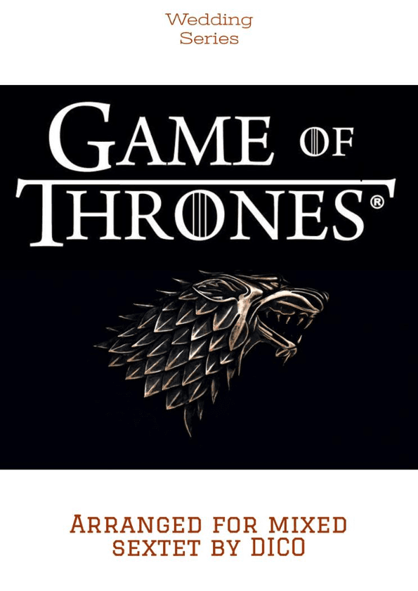 Game Of Thrones (arr. Dico)