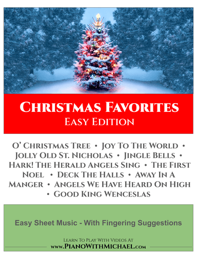Christmas Favorites Collection - Easy (arr. PianoWithMichael.com)