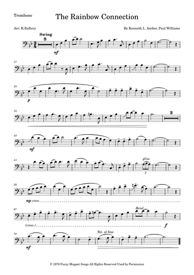 The Rainbow Connection (arr. Kyle Raftery)