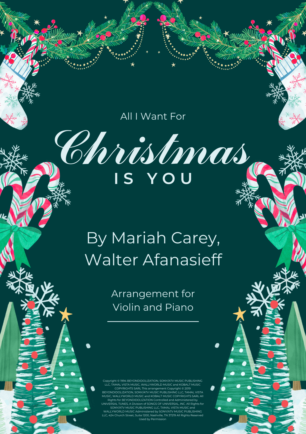 All I Want For Christmas Is You (arr. Gispert)