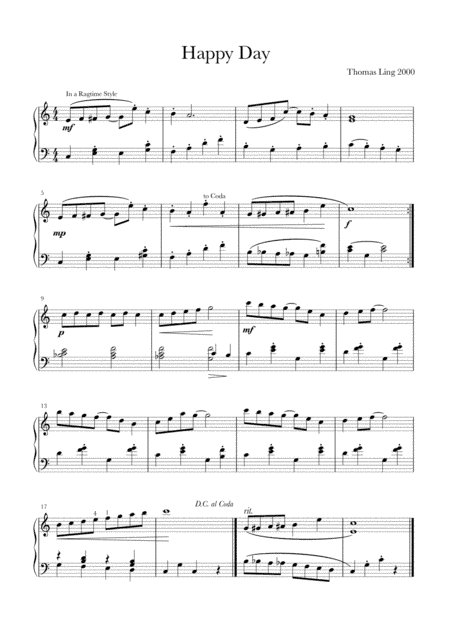 Happy Day Rag